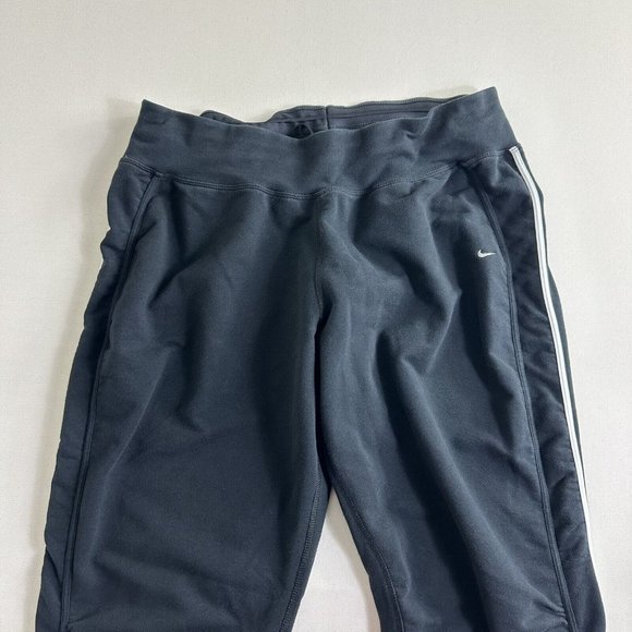 Nike Sweatpants Women's Size XL Dri Fit Black Activewear Running‎ Jogger Pants - Picture 4 of 9
